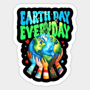 Happy Earth Day 2024 Funny Earth Day Dab Sticker